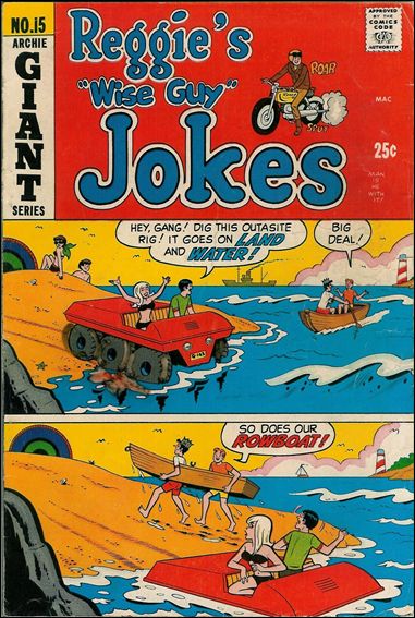 Reggie's Wise Guy Jokes 15-A by Archie