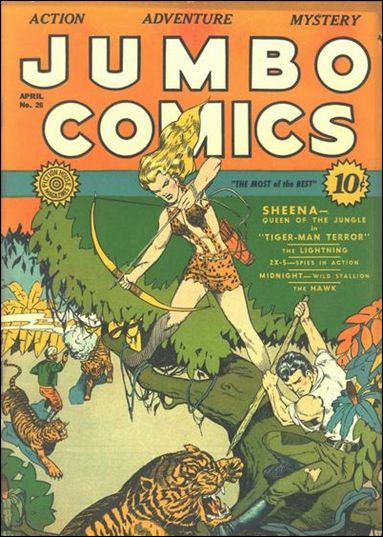 Jumbo Comics (1938) 26-A by Fiction House Magazines