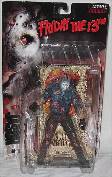 New 1998 McFarlane Toys Movie Maniacs Jason Voorhees Friday the 13th Figure