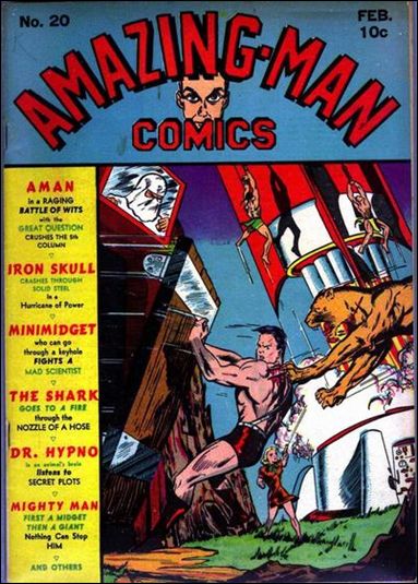 Amazing Man Comics 20-A by Centaur Publications Inc.