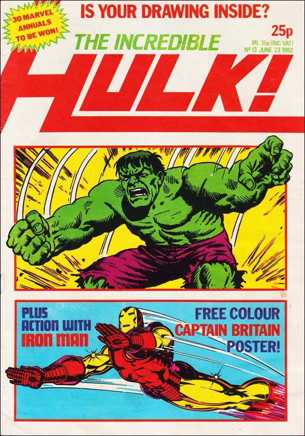 Incredible Hulk (UK) 13-A by Marvel UK