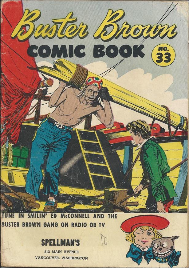Buster Brown Comics 33-B by Brown Shoe Co.