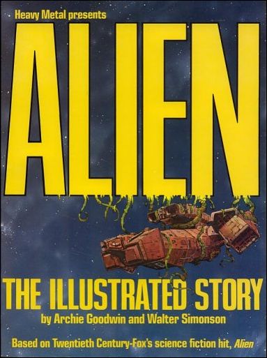 Alien: The Illustrated Story 1-A by HM Communications