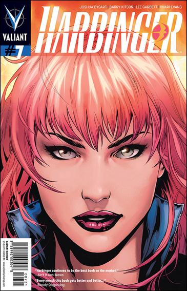 Harbinger 7 B, Dec 2012 Comic Book By Valiant Entertainment