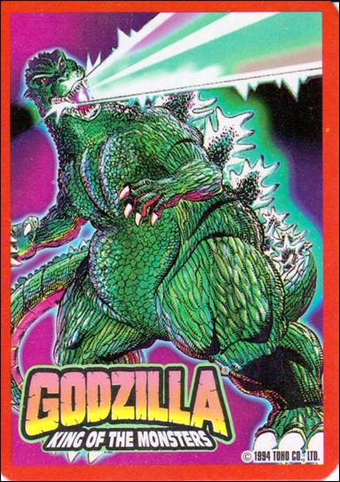 Godzilla King of the Monsters 1 A, Jan 1994 Trading Card by