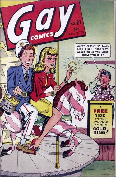 Gay Comics 21 A Sep 1945 Comic Book By Atlas 