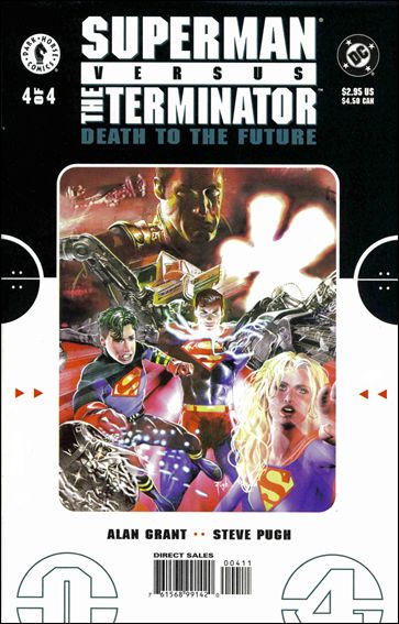 Superman vs the Terminator: Death to the Future 4-A by Dark Horse