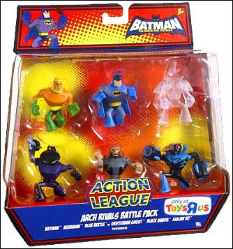 batman the brave and the bold action league