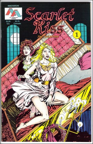 Scarlet Kiss 1-A by All American Comics