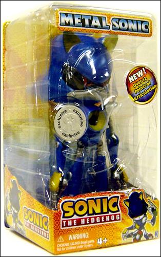 Sonic The Hedgehog Metal Sonic Jan 2009 Action Figure By Jazwares