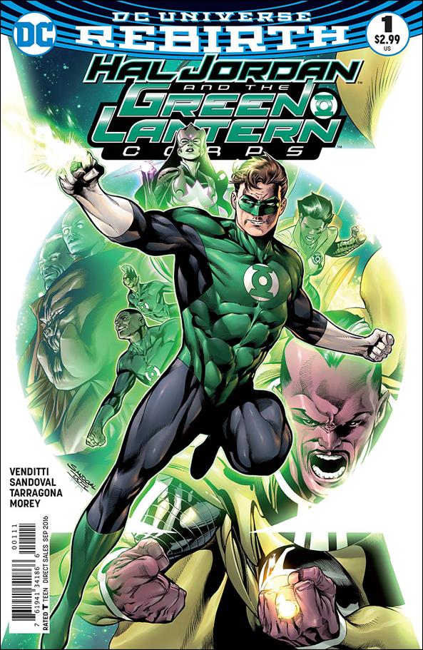 Hal Jordan and the Green Lantern Corps 1-A by DC