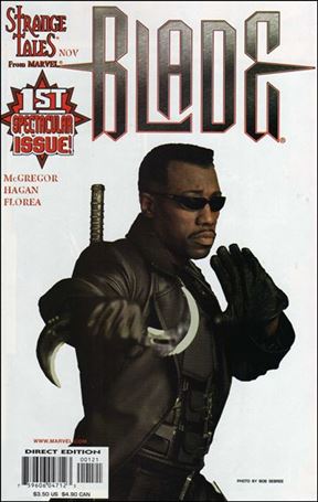 Blade 1 B, Nov 1998 Comic Book By Marvel