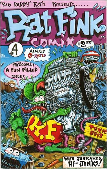 Rat Fink Comics 4 A, Not Known Comic Book by World of Fandom