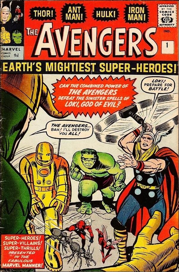 Avengers (1963) 1-B by Marvel