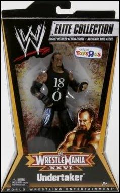 WWE: Elite Collection Undertaker, Jan 2010 Action Figure by Mattel