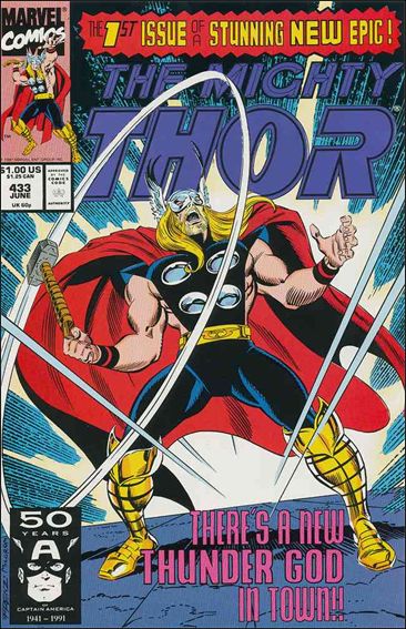 Thor (1966) 433-A by Marvel