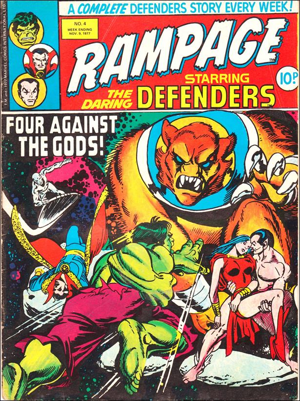 Rampage Weekly (UK) 4-A by Marvel UK