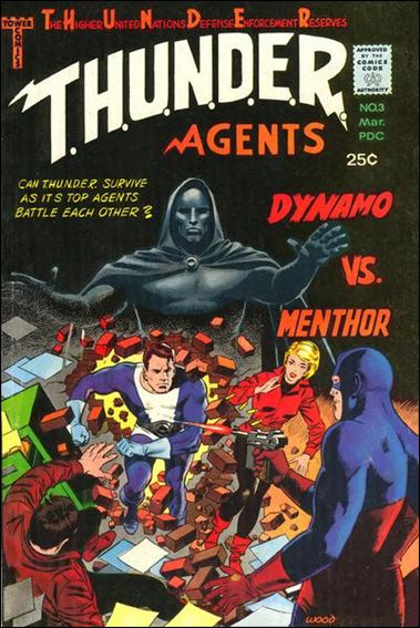 T.H.U.N.D.E.R. Agents (1965) 3-A by Tower