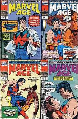Marvel Age 103-A by Marvel