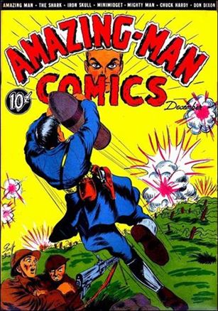 Amazing Man Comics 8-A