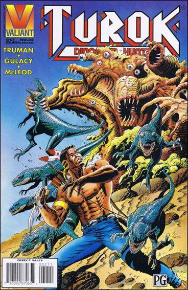 Turok, Dinosaur Hunter 32 A, Oct 1995 Comic Book by Valiant