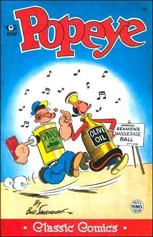 Classic Popeye 8-A by IDW
