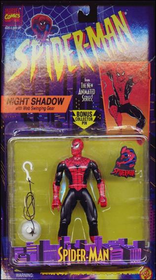 Spider-Man Spider-Man (Night Shadow), Jan 1995 Action Figure by