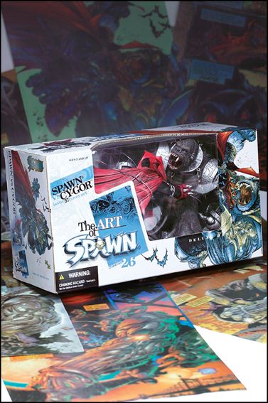 Spawn 2-Figure Box Set Spawn vs Cy-Gor (Spawn #57 Cover Art), Oct 