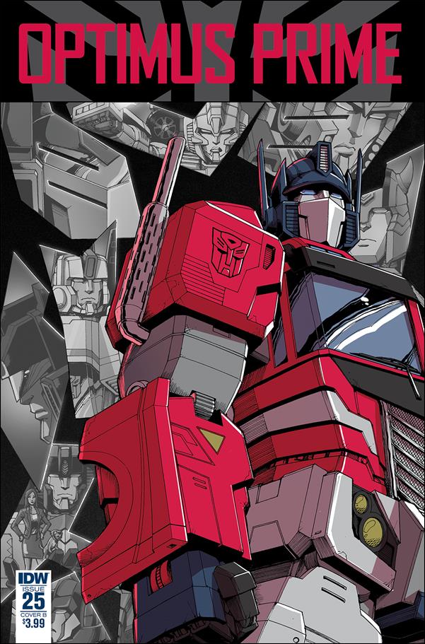 Optimus Prime 25 B Nov 2018 Comic Book By Idw