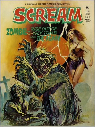Scream (1973) 5-A by Skywald