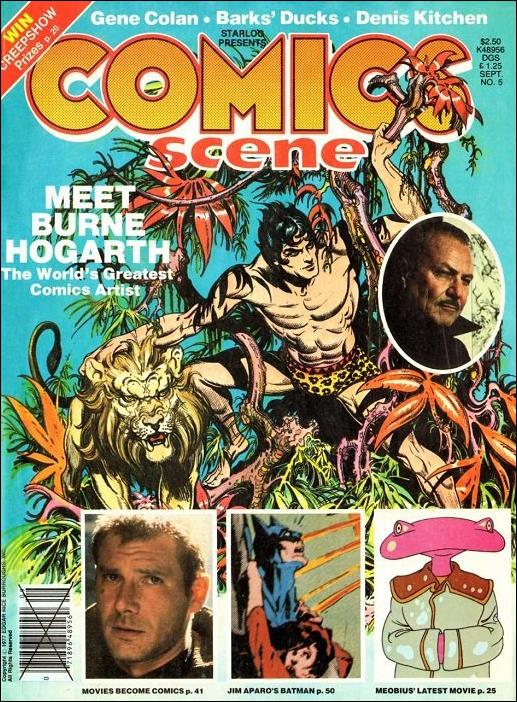 Comics Scene (1982) 5-A by Starlog