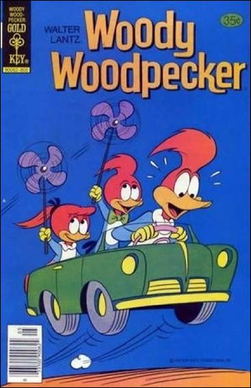 Walter Lantz Woody Woodpecker 166 A, May 1978 Comic Book By Dell