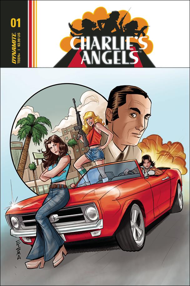 Charlie's Angels 1-B by Dynamite Entertainment