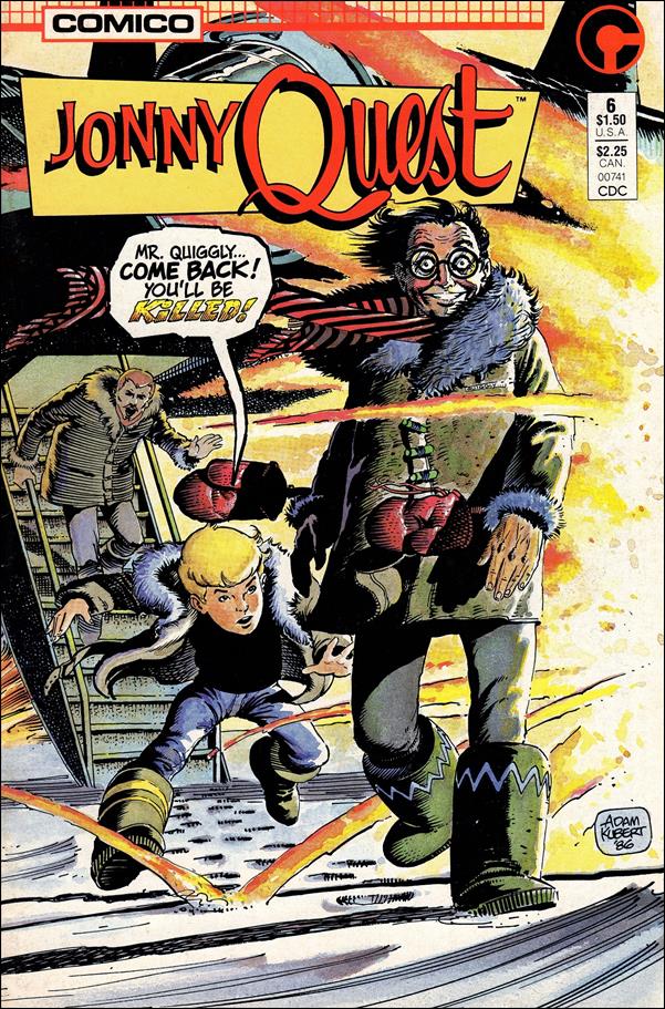 Jonny Quest (1986) 6-A by Comico
