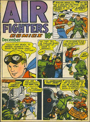 Air Fighters Comics (1943) 3-A by Hillman