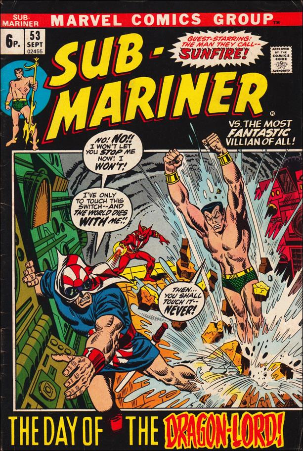 Sub-Mariner (1968) 53-B by Marvel