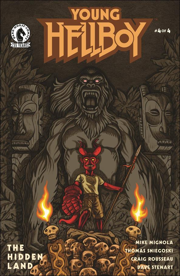 Young Hellboy: The Hidden Land 4-B by Dark Horse