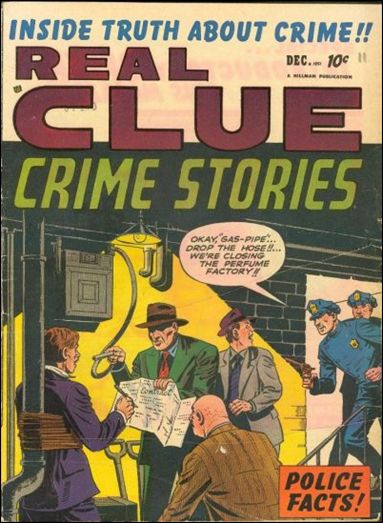 Real Clue Crime Stories (1951) 10-A by Hillman