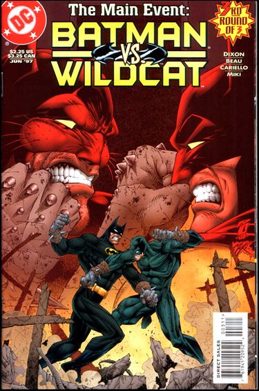 Batman/Wildcat 3-A by DC