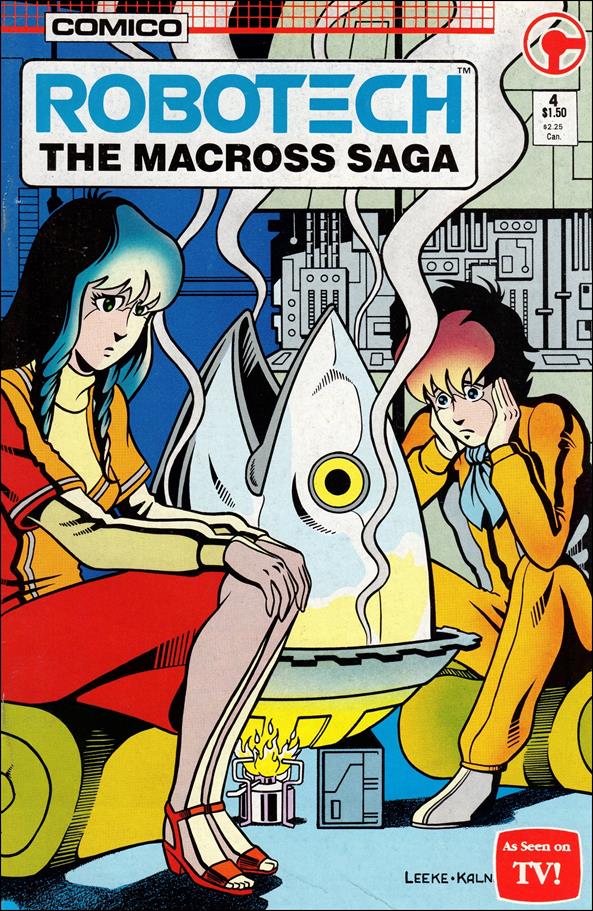 Robotech: The Macross Saga 4-A by Comico