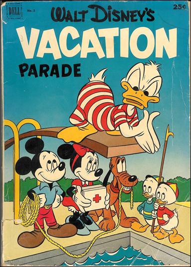 Walt Disney's Vacation Parade (1950) 3-A by Dell