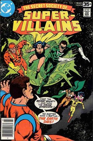 the secret society of super villains comic book