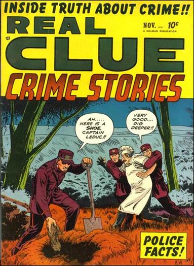 Real Clue Crime Stories (1951) 9-A by Hillman