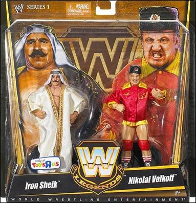 WWE Legends 2-Packs (Series 1) Iron Sheik and Nikolai Volkoff by Mattel