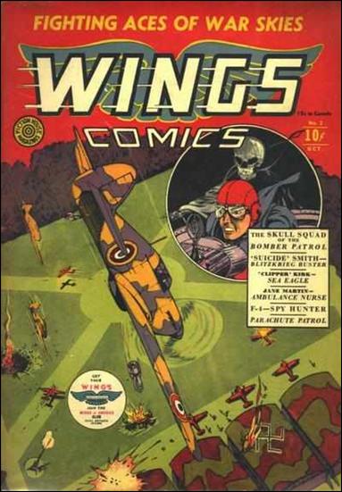 Wings Comics (1940) 2-A by Fiction House Magazines