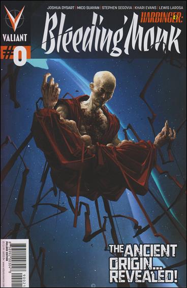 Harbinger: Bleeding Monk issue 0-B Clayton Crain Pullbox Cover