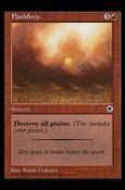 Magic the Gathering: Portal (Base Set) card 129 Flashfires
