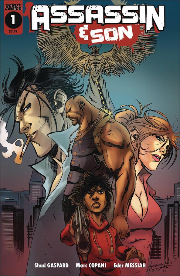 Assassin & Son issue 1-B Elder Messiah 10 Copy Buy In Cover