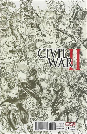 Civil War II issue 8-D Kim Jung Gi Connecting Cover