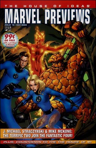 Marvel Previews (2003) issue 19 Flipbook w/ Aaron Lopresti House of M Cover